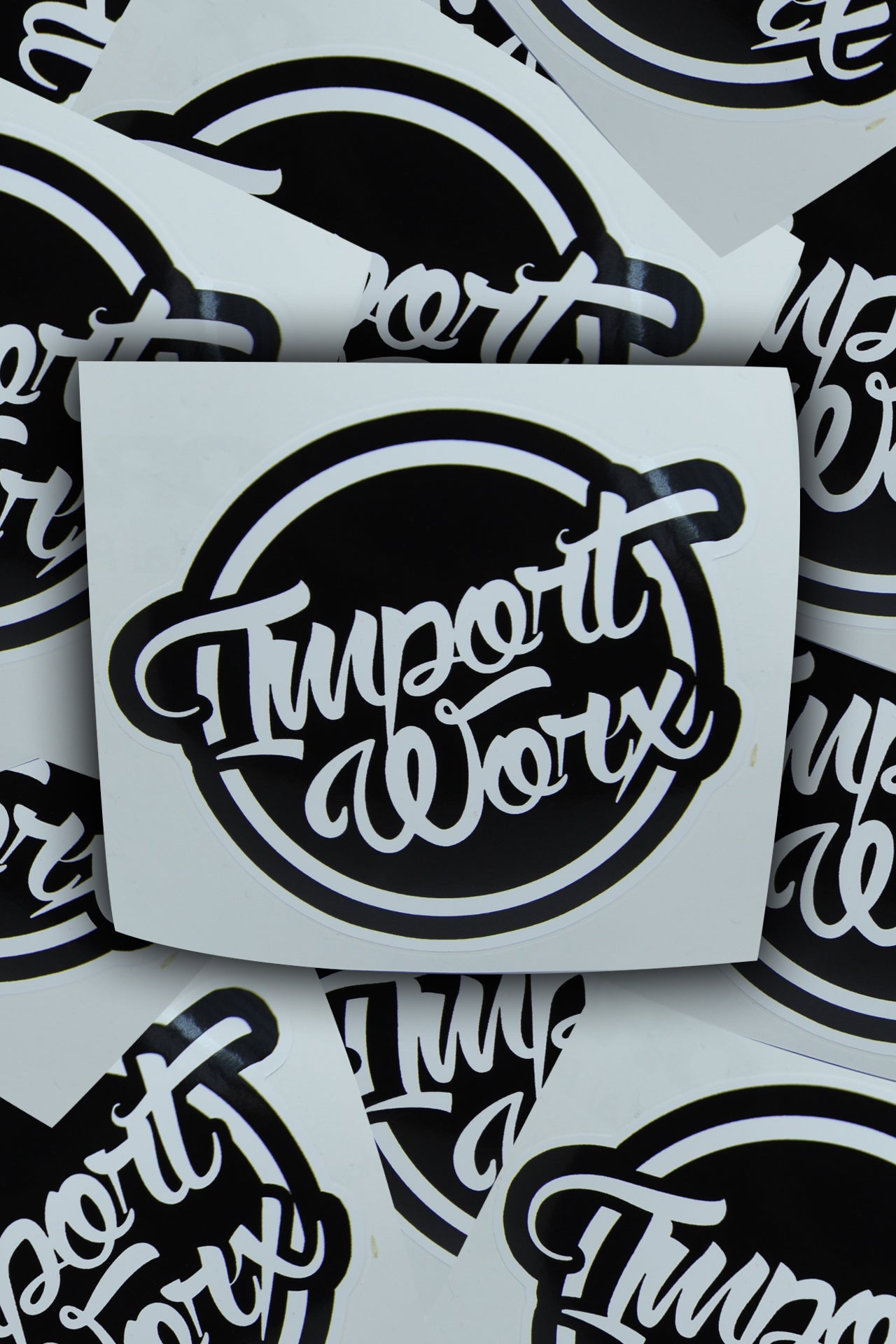 Import Work Sticker High-Quality Decals & Stickers by ImportWorx - For Auto-Enthusiasts!