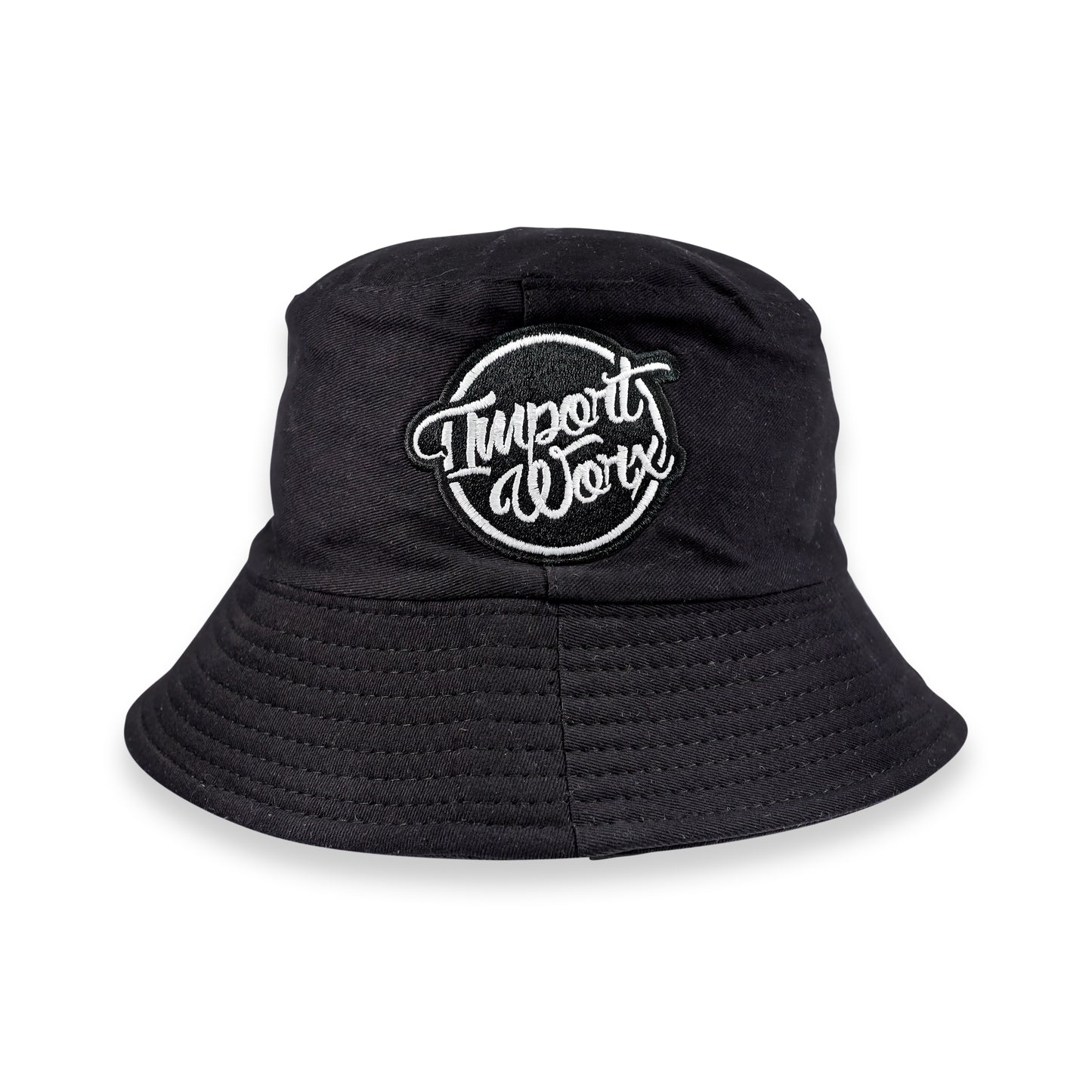ImportWorx Classic Circle Embroidered Bucket Hat