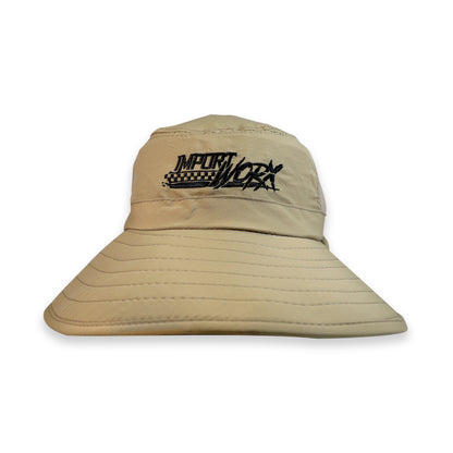 ImportWorx Checkered Sun Hat Embroidered