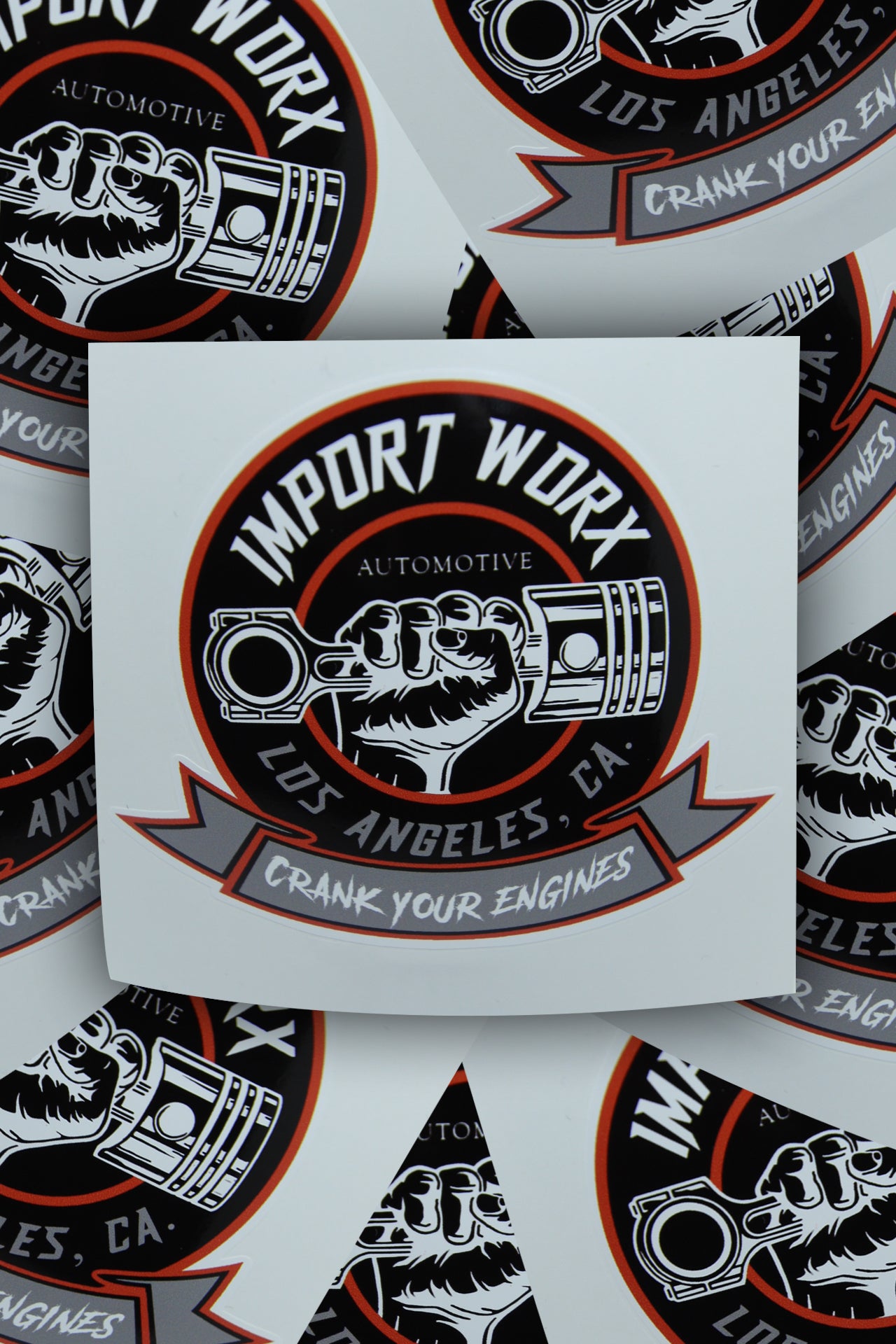 ImportWorx Crank Your Engines Sticker