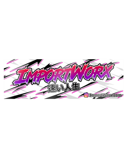 ImportWorx Fast Life Sticker 10"