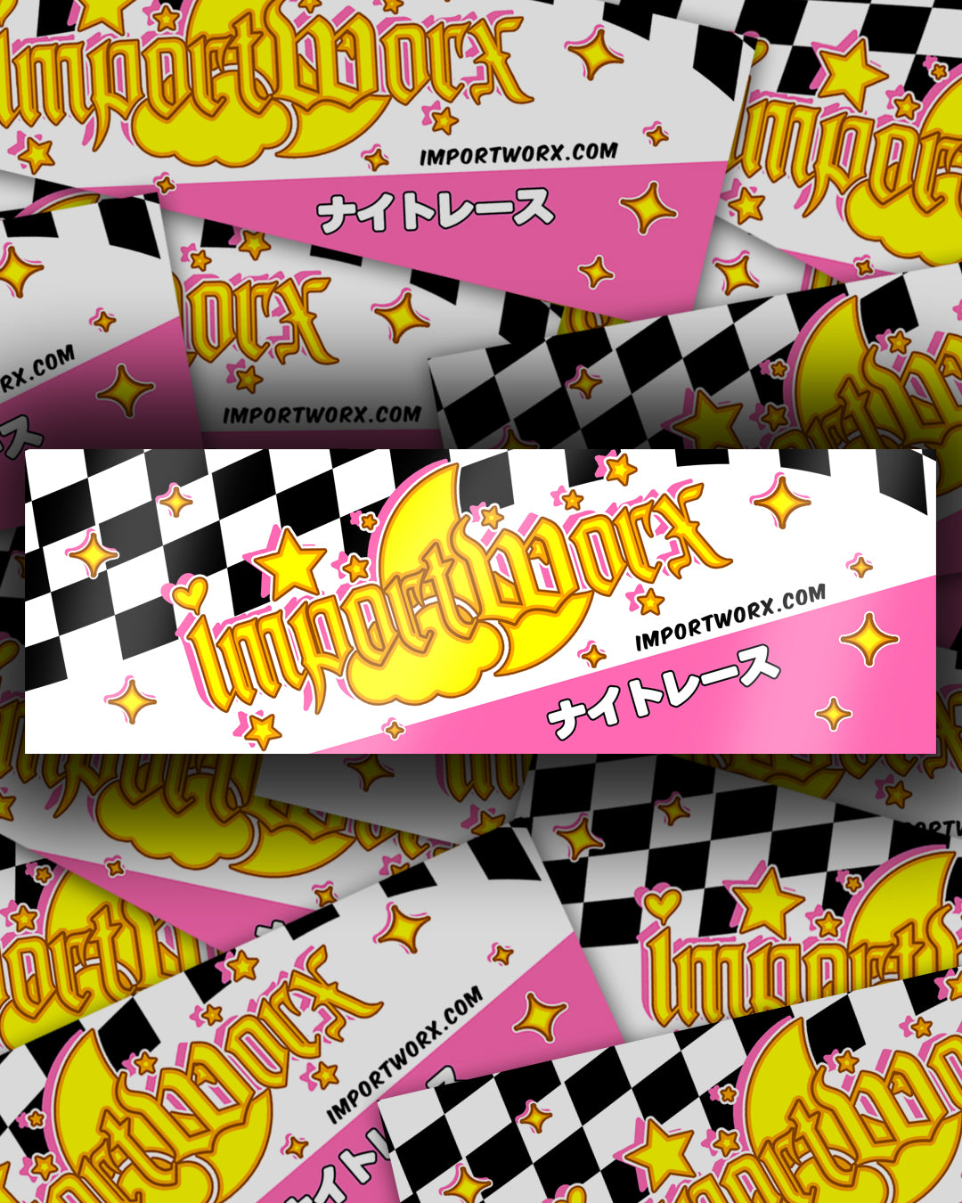 Import Work Sticker High-Quality Decals & Stickers by ImportWorx - For Auto-Enthusiasts ...