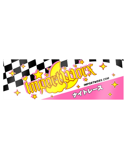ImportWorx Night Race Sticker 10"