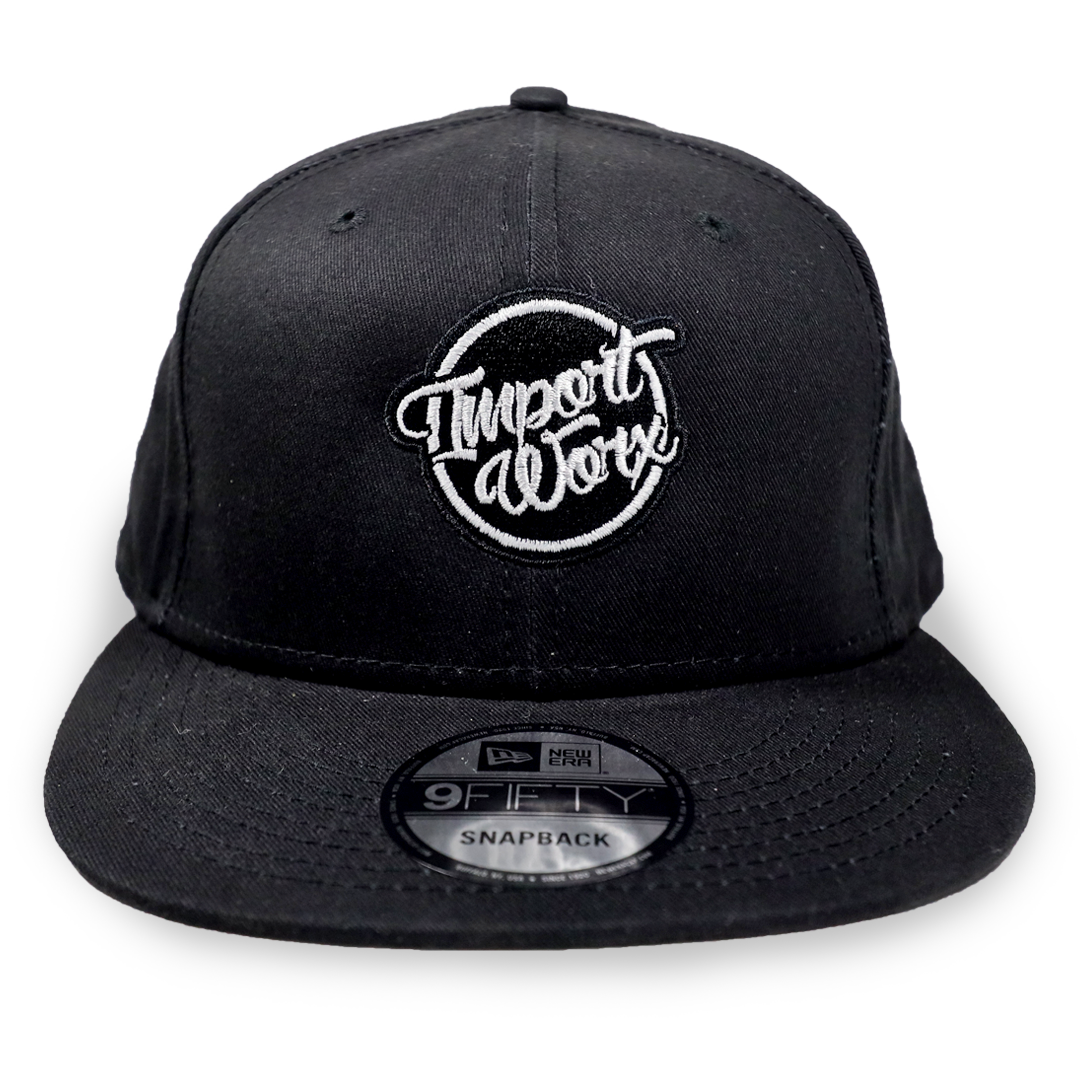 ImportWorx Black Classic 9FIFTY Embroidered Snapback Hat
