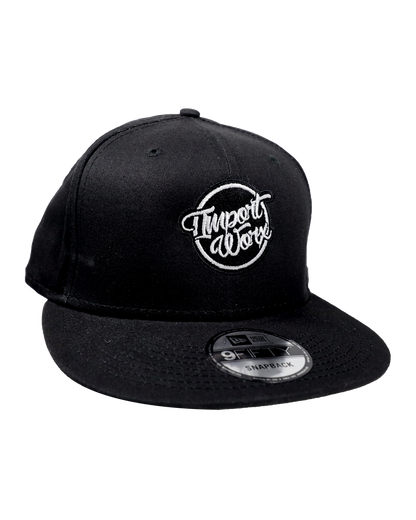 ImportWorx Black Classic 9FIFTY Embroidered Snapback Hat