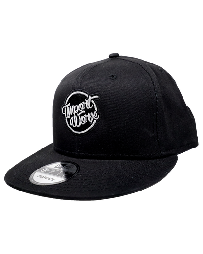 ImportWorx Black Classic 9FIFTY Embroidered Snapback Hat