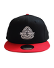 ImportWorx Black/Red Rotary 9FIFTY Embroidered Snapback Hat
