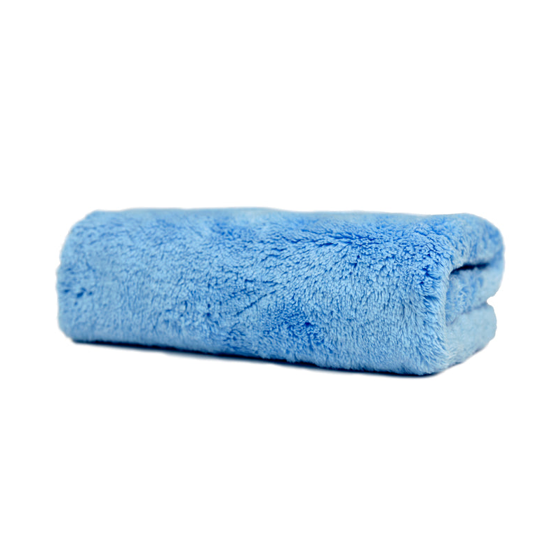 ImportWorx Blue Edgeless Coral Fleece Microfiber Towels 16" x 16"