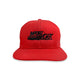 ImportWorx Red Checkered Embroidered Snapback Hat