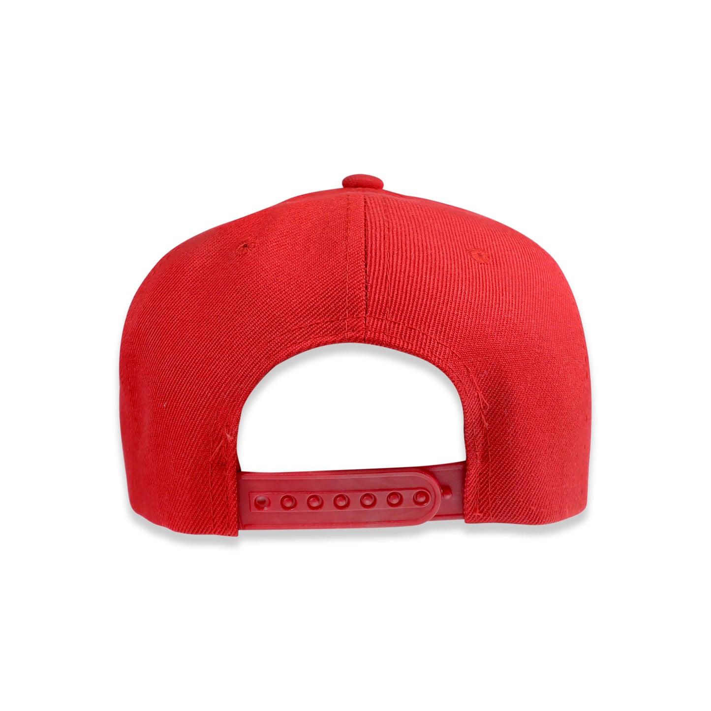 ImportWorx Red Checkered Embroidered Snapback Hat