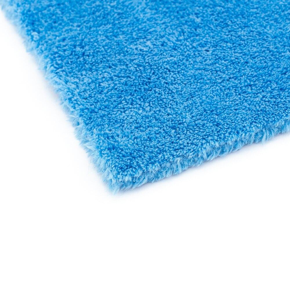 ImportWorx Blue Edgeless Coral Fleece Microfiber Towels 16" x 16"