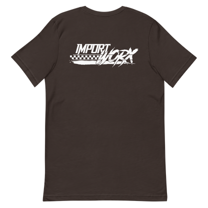 ImportWorx Checkered Brown Tee Shirt 2XL